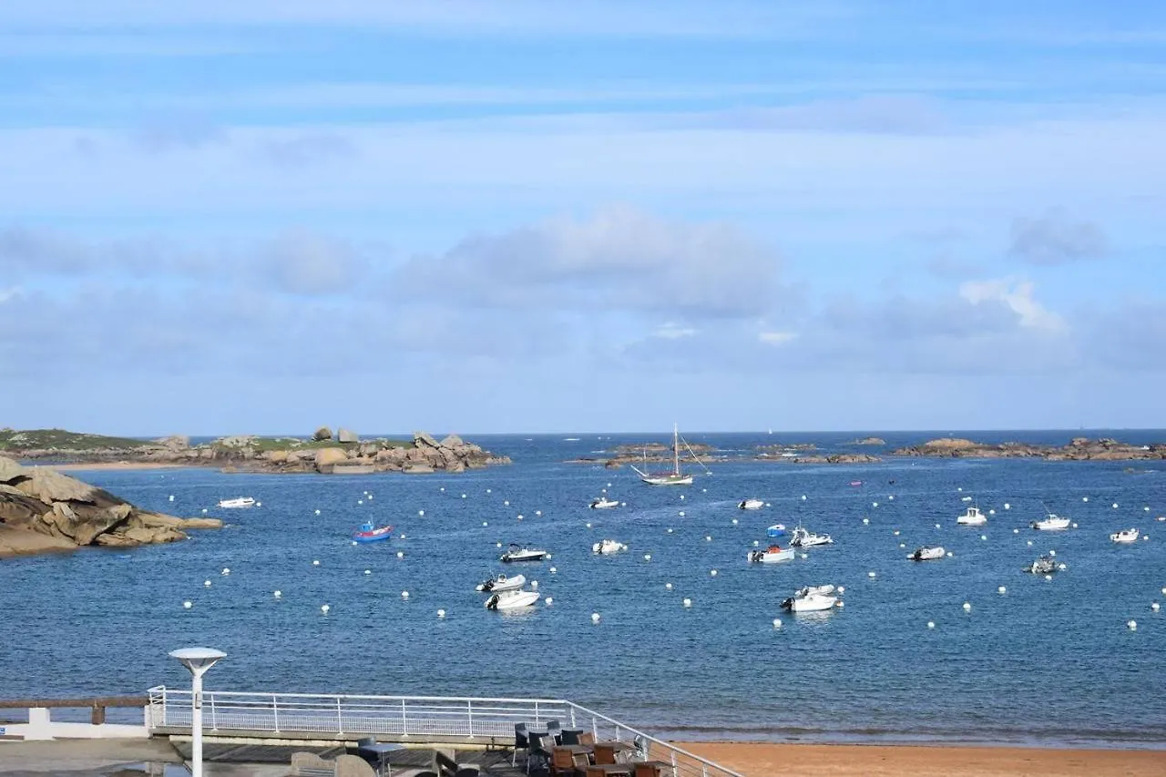 Appartement Avec Terrasse Vue Sur Mer Plage Du Coz-Pors A Tregastel - Ref 726