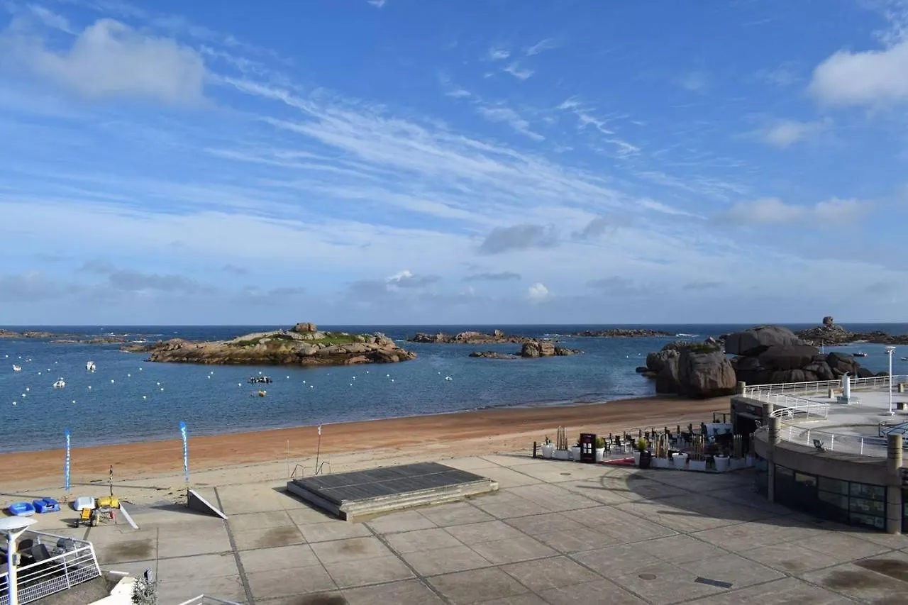 Appartement Avec Terrasse Vue Sur Mer Plage Du Coz-Pors A Tregastel - Ref 726 0*,